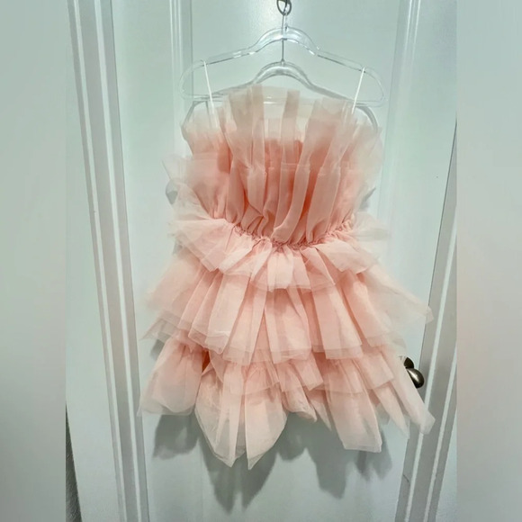 Francesca's Collections Dresses & Skirts - NEW with tags (NET) Francesca's Suzie Tulle Tiered Dress - Pink